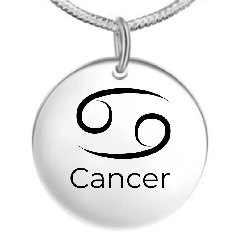 Collar Cáncer: Collar de Signo Astrológico Cáncer Collar Cáncer: Collar de Signo Astrológico Cáncer