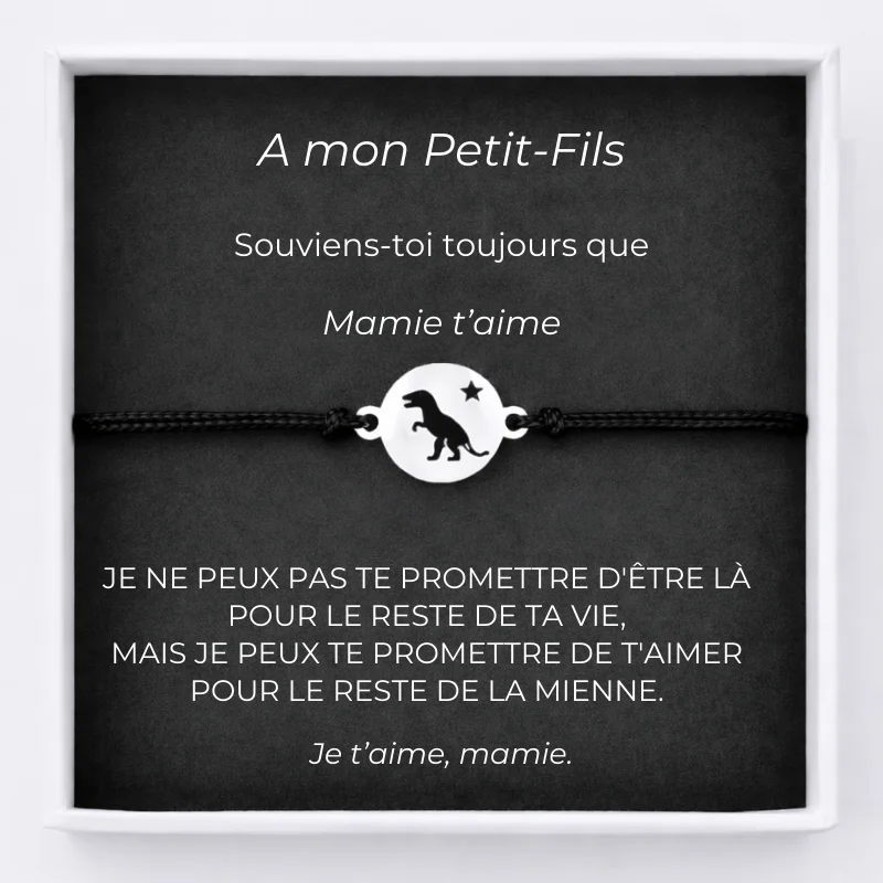 Pulsera Para mi Nieto Ajustable Tu Estrellita + Tarjeta Personalizada para Nieto Pulsera Para mi Nieto Ajustable Tu Estrellita + Tarjeta Personalizada para Nieto