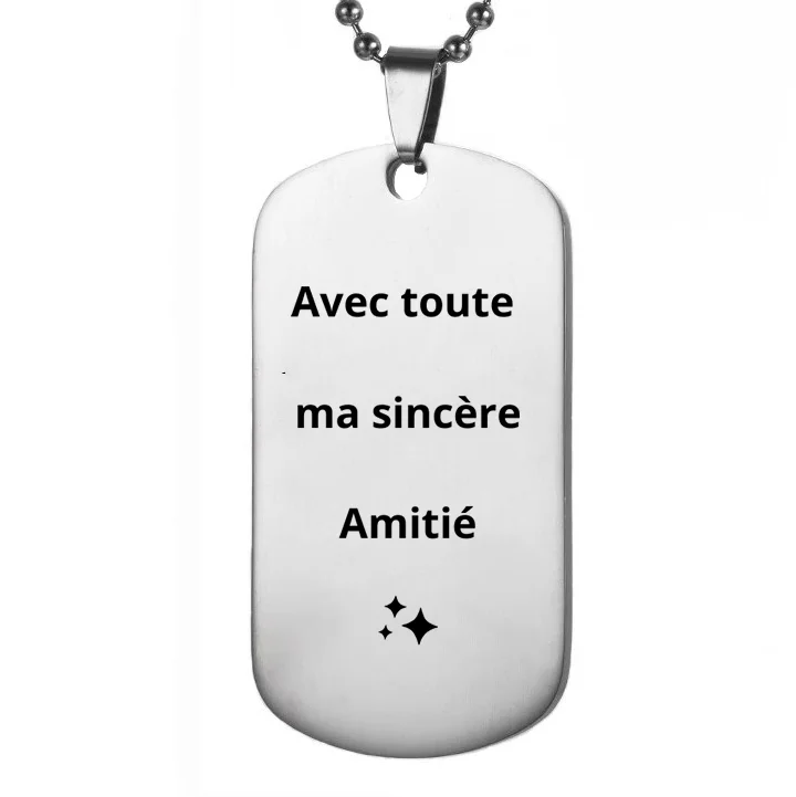 Collar Personalizado de Amistad 