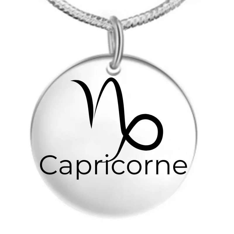 Collar de Capricornio para Hombre y Mujer Collar de Capricornio para Hombre y Mujer