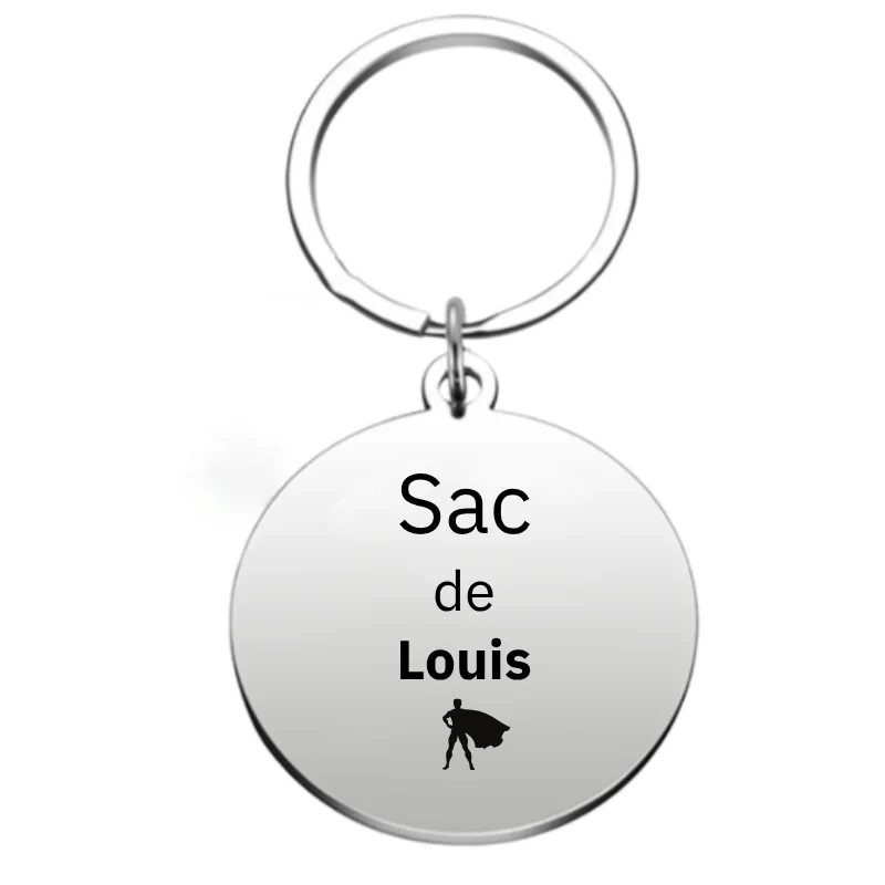 Llave personalizada Mochila Regreso a Clases Superhéroe