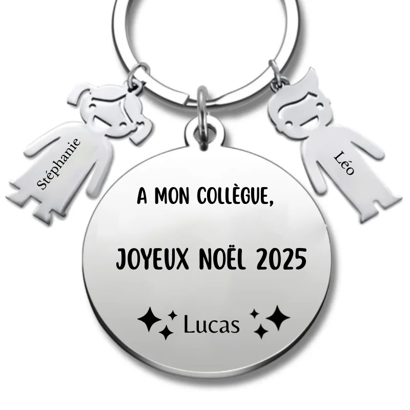 Brelok na klucze Święta Wesołych Świąt mój Kolega - Do spersonalizowania Brelok na klucze Święta Wesołych Świąt mój Kolega - Do spersonalizowania