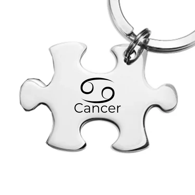 Cancer Puzzle Keychain Cancer Puzzle Keychain