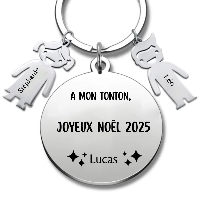 Personalizovaný Kľúčenka Super Ujo Veselé Vianoce Ujovi - Na Personalizáciu (Meno) Personalizovaný Kľúčenka Super Ujo Veselé Vianoce Ujovi - Na Personalizáciu (Meno)