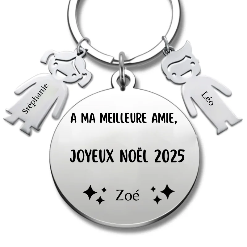 Llave Para Mejor Amiga Personalizado Feliz Navidad Mejor Amiga