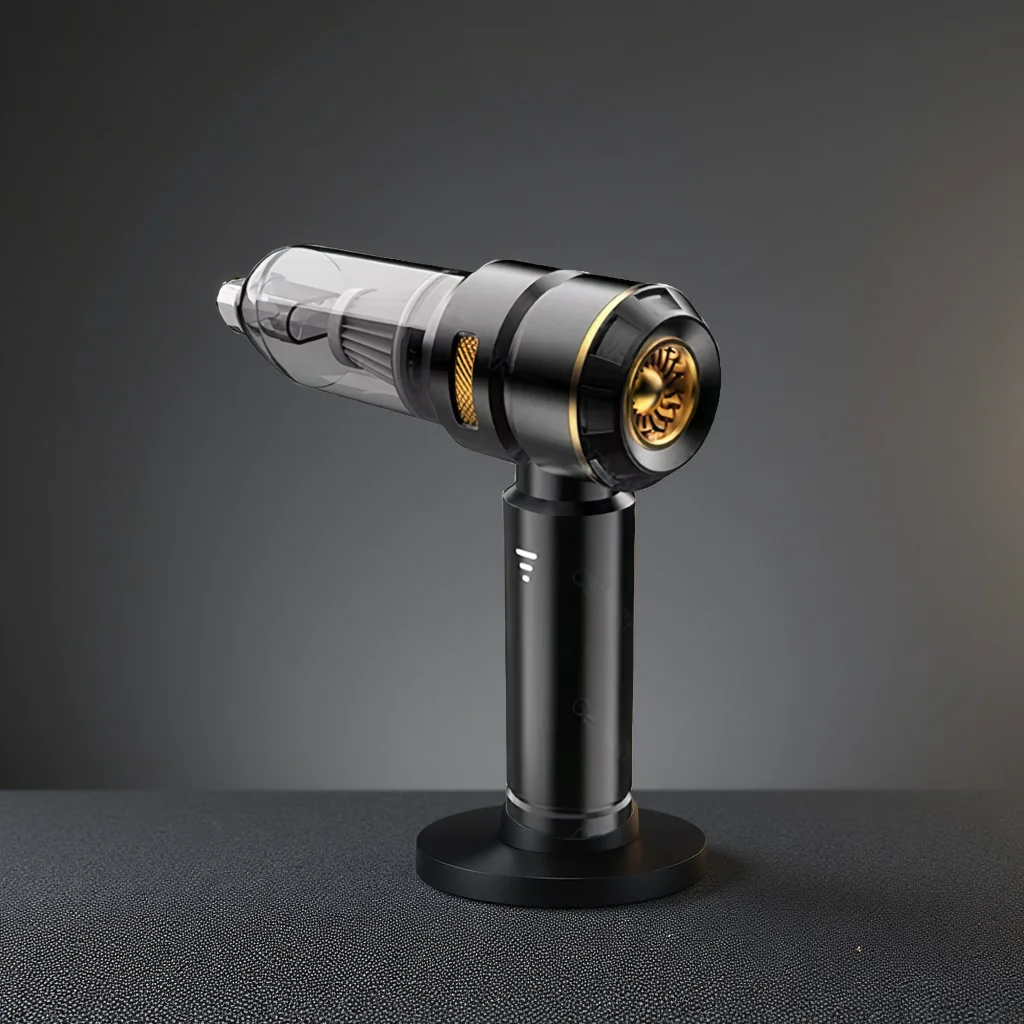 Wireless Car Vacuum Cleaner 2-in-1: Suction & Blowing