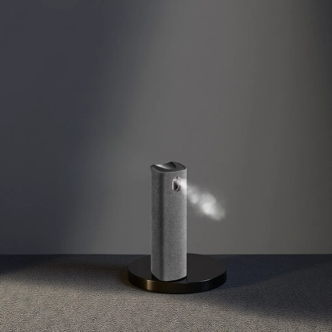 2-in-1 Screen Cleaning Spray with Integrated Microfiber