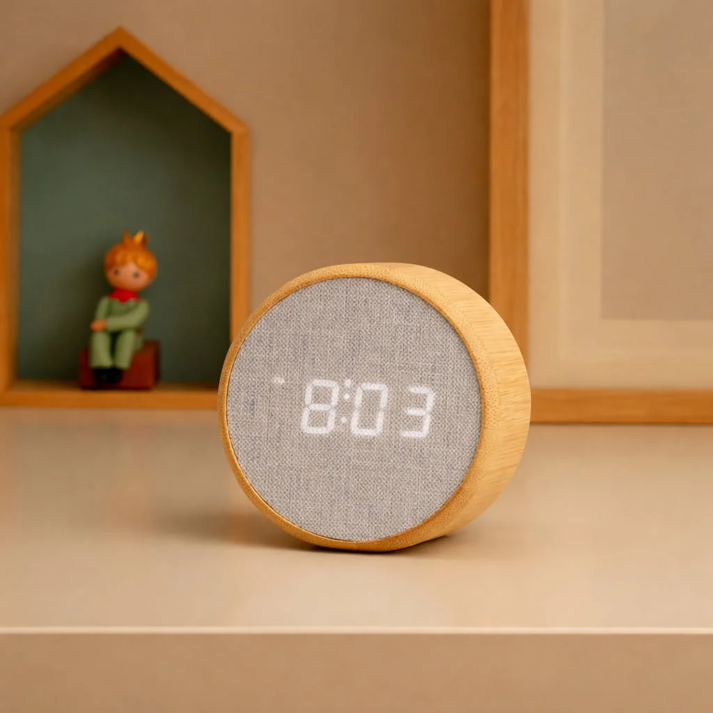Bamboo Alarm Clock - ZenRise Bamboo Alarm Clock - ZenRise