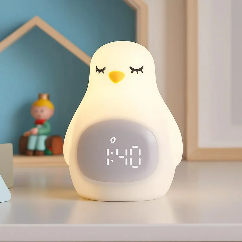 Kids Penguin Alarm Clock - PinguiRise