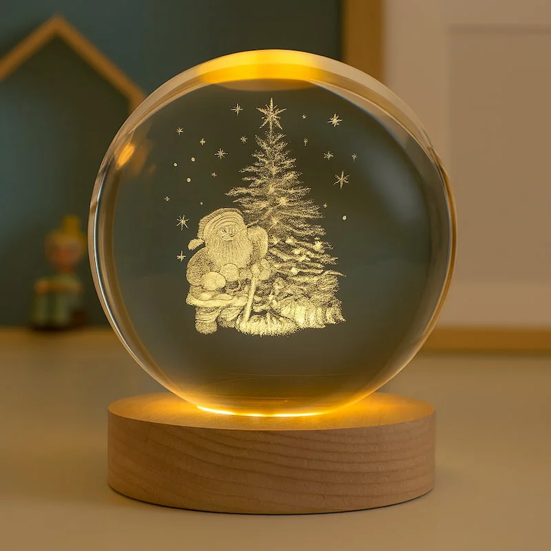 Christmas Bauble Nightlight - ShinyXmas