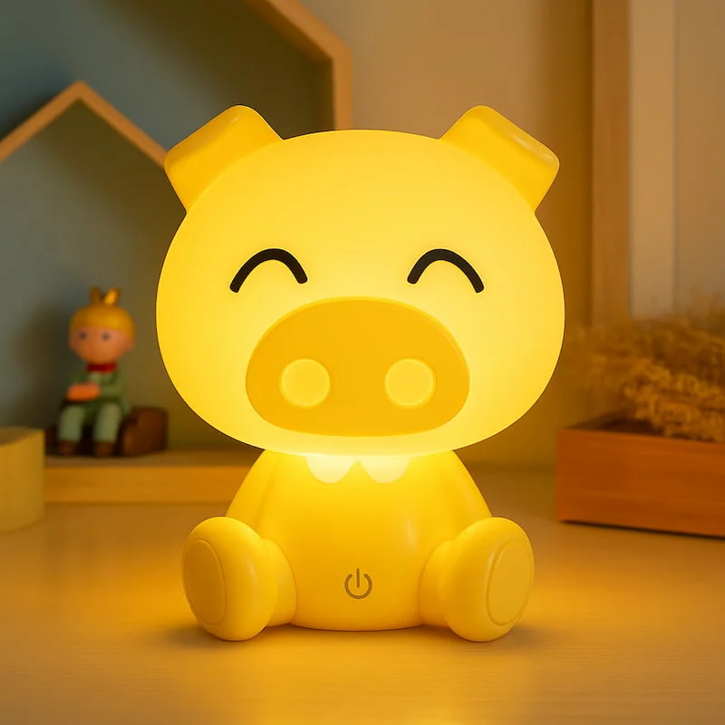 LED noćna svjetiljka svinja | PiggyLuz
