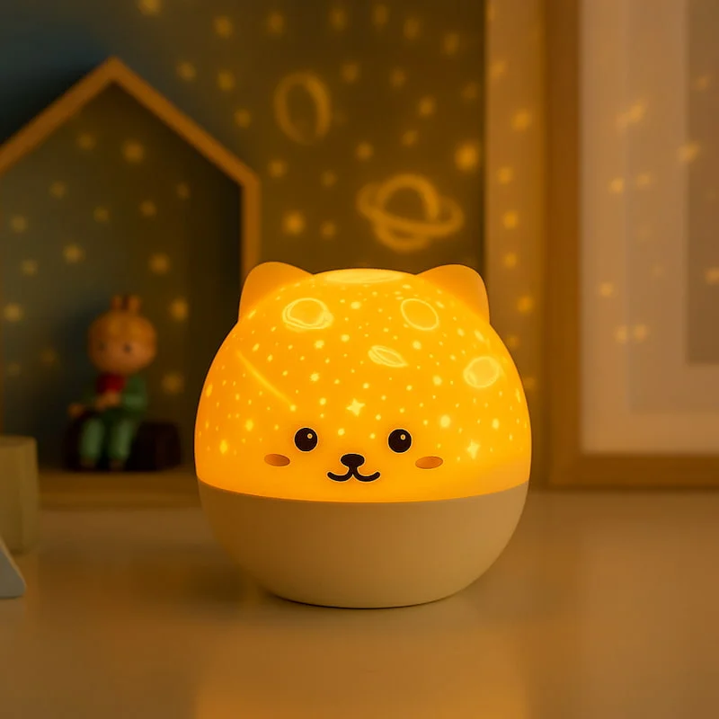 Cat Projection Nightlight - StarsCat