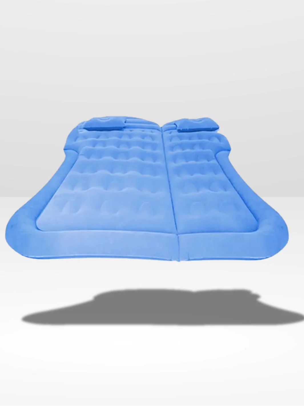 Blaues selbstaufblasendes Matratze für das Auto