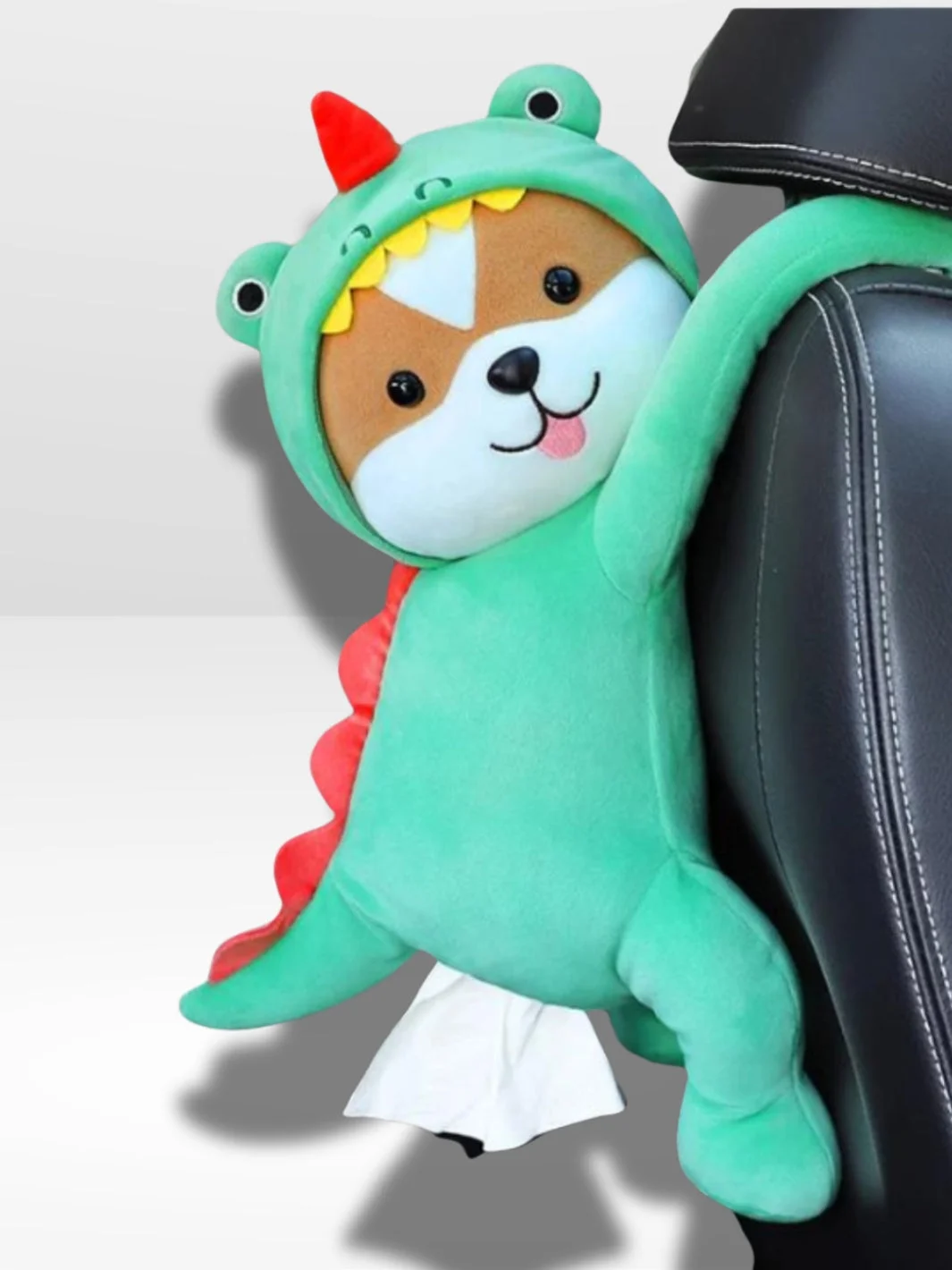 Plišana igračka Štene Kutija za maramice Auto