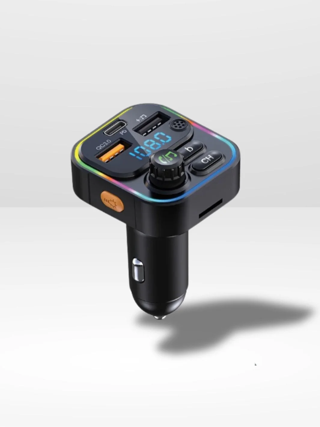 Bluetooth Hands-Free Kit for Car with Fast Charging