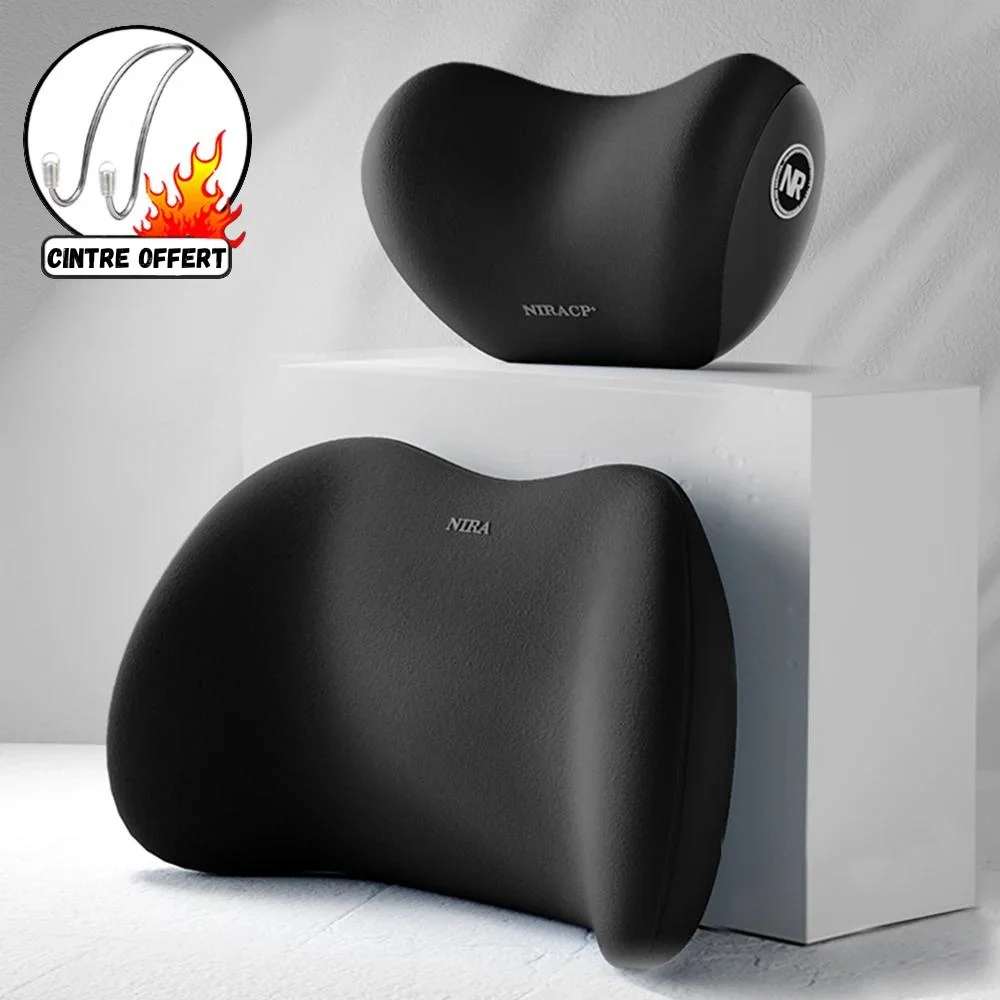 Car Lumbar Pillow with Neck Support