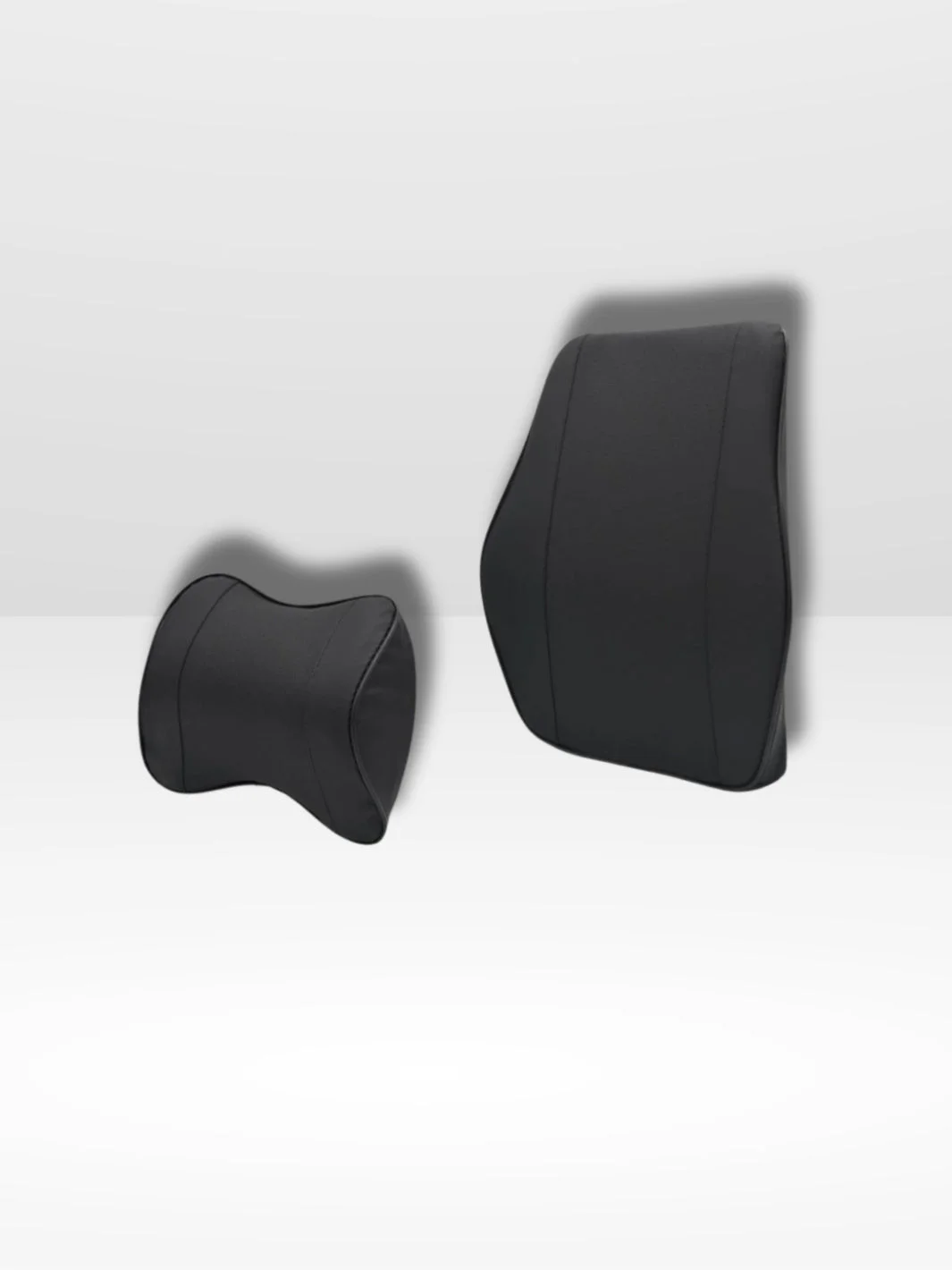 Lumbar Support Pillow for Car with Memory Foam Headrest