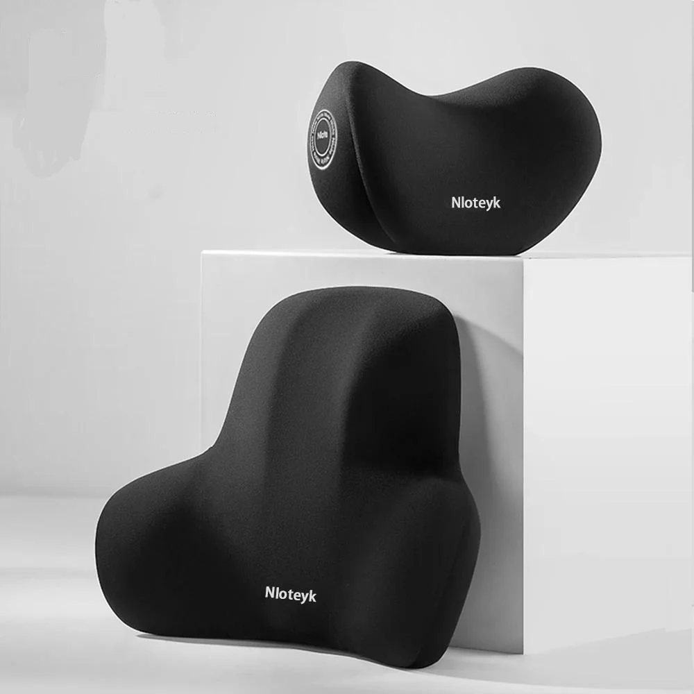 Car Lumbar Pillow, Memory Foam Headrest Car Lumbar Pillow, Memory Foam Headrest