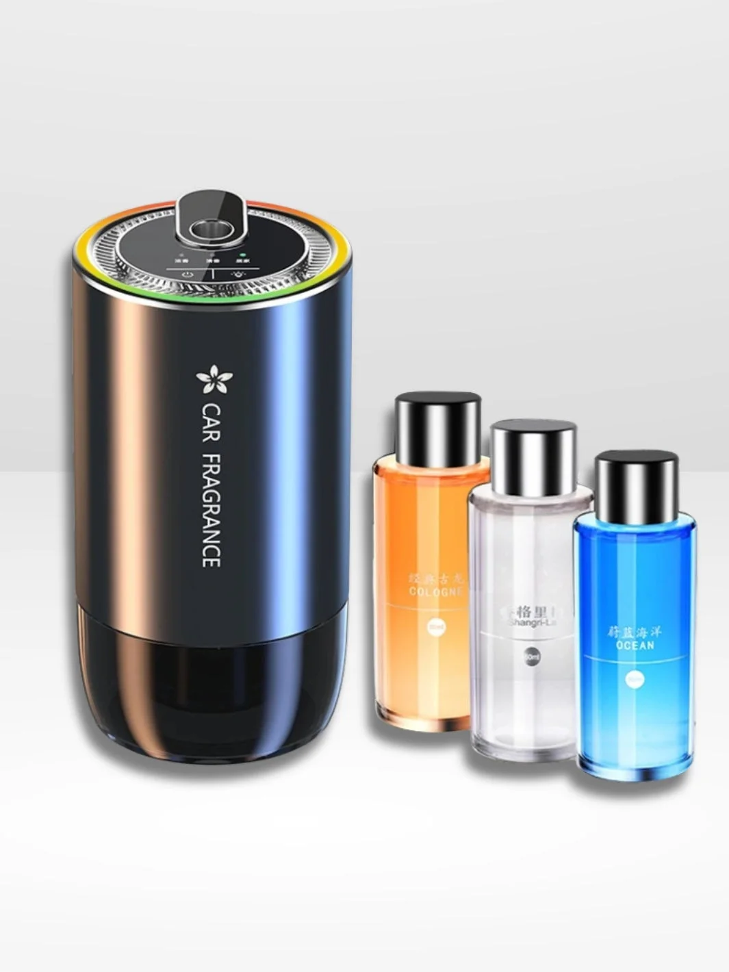 Polnilni difuzor eteričnih olj z LED projektorjem