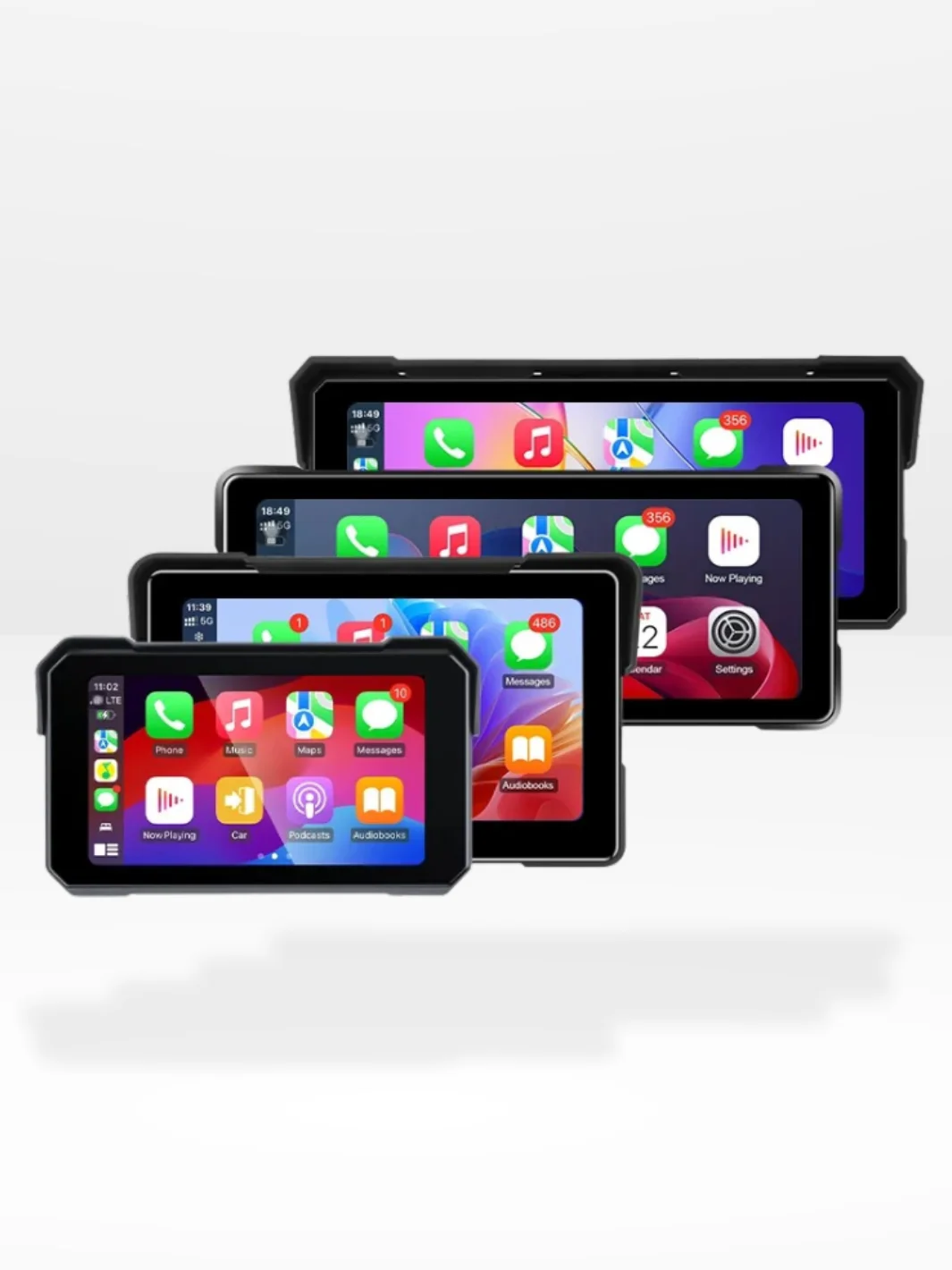 Carplay Moto Screen | Waterproof & Universal – Navigation, Safety & Connectivity