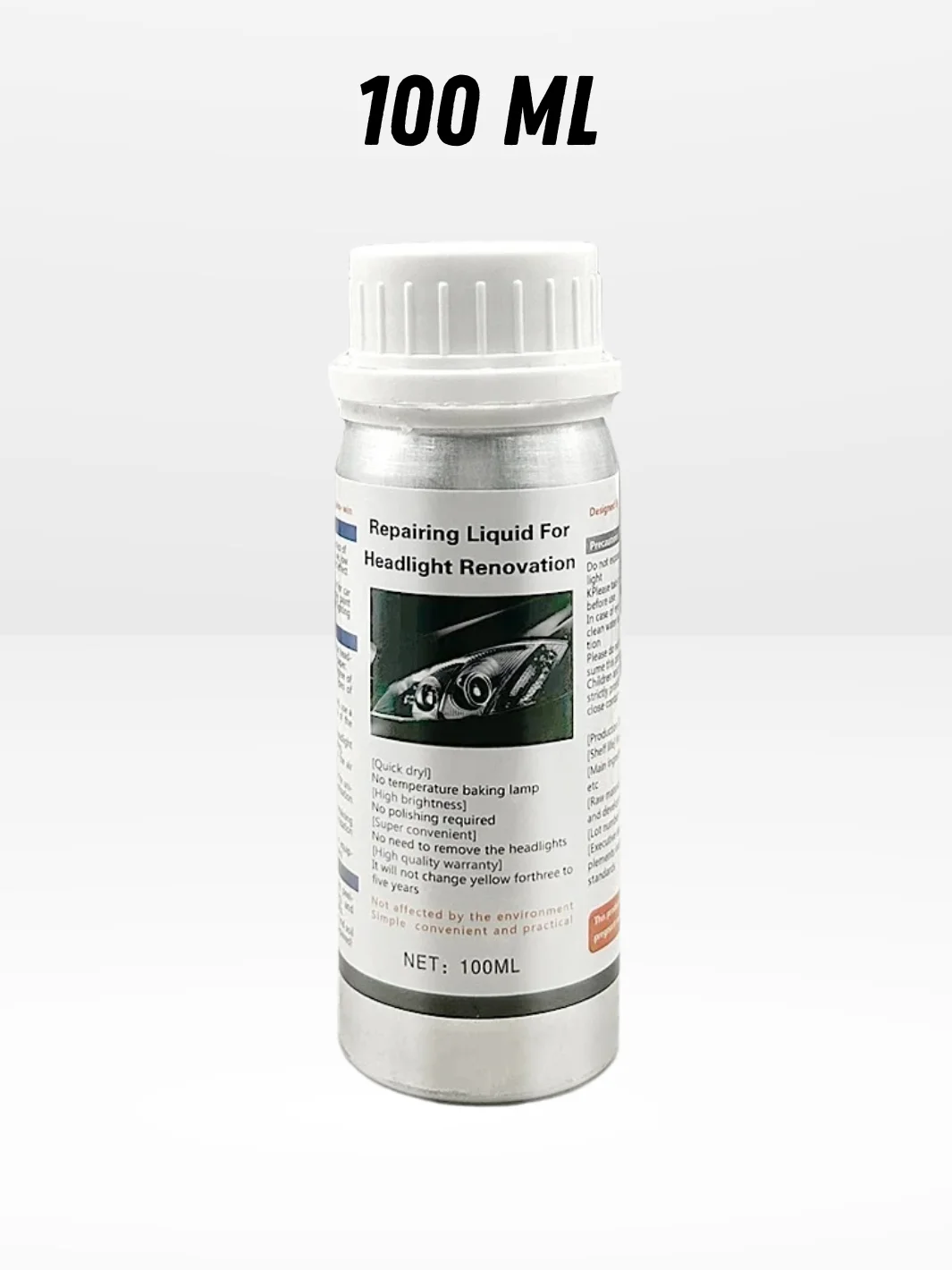 Tekućina za obnovu prednjih svjetala - Tekućina za popravak automobilske optike Tekućina za obnovu prednjih svjetala - Tekućina za popravak automobilske optike