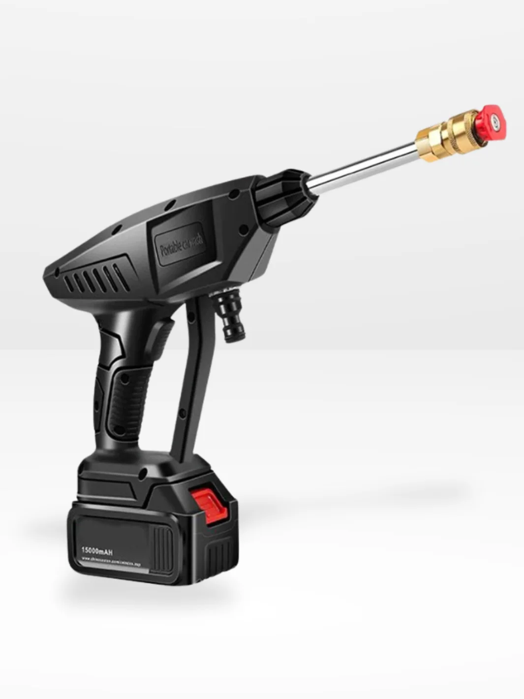 Limpeza Portátil Sem Fios de Alta Pressão 60 Bar – Compacto e Autônomo