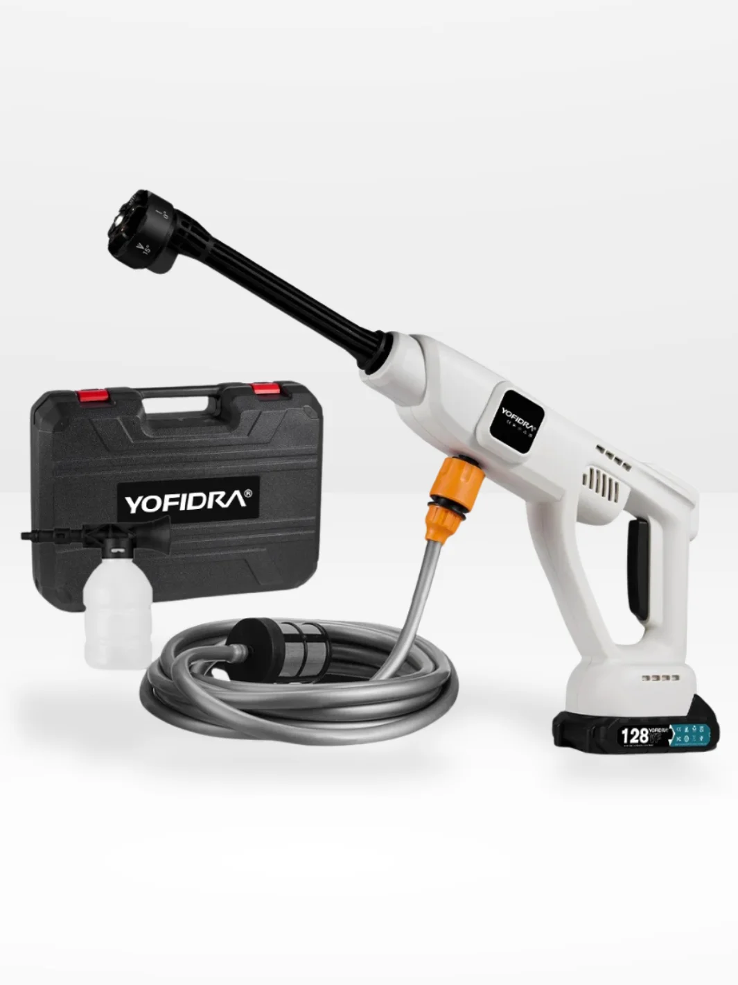 Cordless High-Pressure Cleaner 100 bars 6 in 1 | Royal Wash®